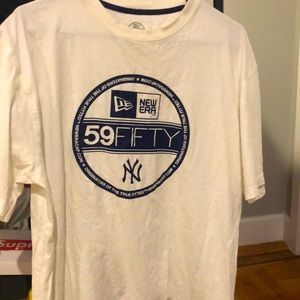 Vintage New Era 59/fifty cap logo tee
